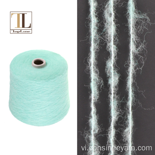 Topline chải lông cừu merino lông cừu pha trộn sợi yak